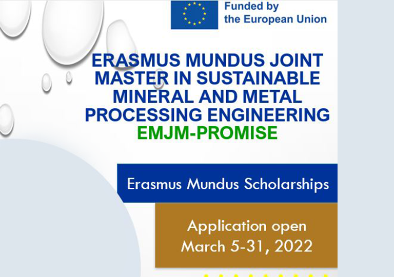 Конзорцијум EMJM-Promise Erasmus Mundus Joint Master in Sustainable Mineral and Metal Processing Engineering