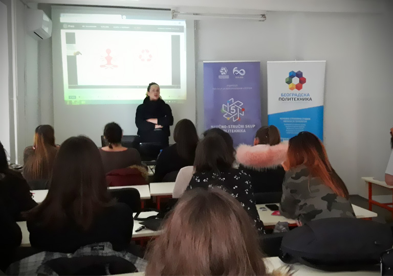 Професорка дизајна Ieva Žukauskaitė из Литваније одржала предавање на Београдској политехници